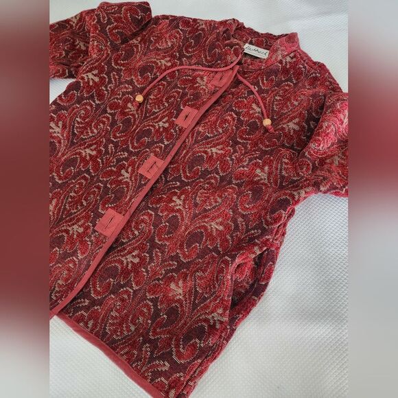 Flashback Jacket western Tapestry Red Patterned - Picture 8 of 15